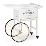 چرخ دستی پاپ کورن ساز رویال کترینگ آلمان Royal Catering Popcornmaschine Wagen für Popcornmaschine - weiß/ golden/RCPT-WGWG-1