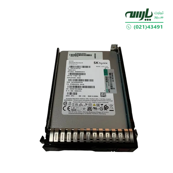 قیمت و خرید هارد سرور HPE 960GB SATA 6G Mixed Use SFF SC Multi Vendor SSD
