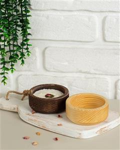 کاسه ماست خوری چوبی