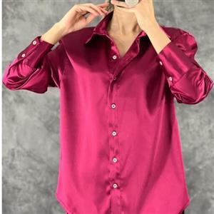 شومیز ساتن ال ایکس