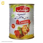 کنسرو مایه ماکارونی با سویا خوشاب وزن 350 گرمی