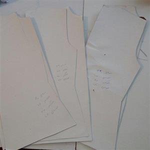 الگو خیاطی سایز 50 متد تجاری