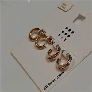 پک گوشواره برند SIX