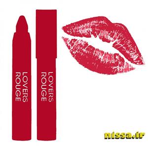 رژلب مدادی مات گابرینی 22 مدل پیچی LOVERS ROUGE
