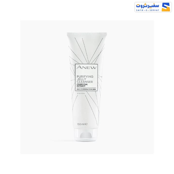 ژل شستشوی زغالی آون Anew مناسب پوست‌ مختلط تا چرب حجم 150 میل