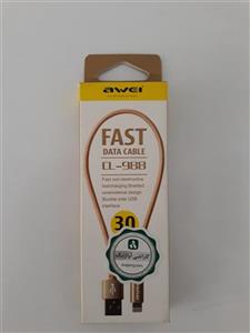کابل شارژ و دیتای ایفون AWEI CL988