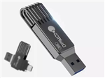 فلش مموری تایپ سی و یو ای بی 32 گیگ کوتتسی Coteetci Type C and USB flash memory CS8833-32G