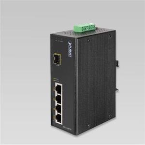 سوییچ ۴ پورت POE‌ صنعتی پلنت ISW-514PTF