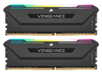 Corsair CORSAIR VENGEANCE RGB PRO SL Black 32GB 16GBx2 3200MHz CL16 Dual Desktop RAM