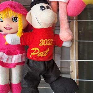 عروسک پت و مت 28 سانتی 1 عدد
