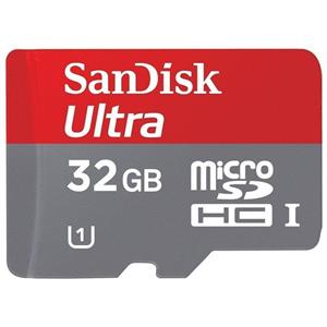 مموری 32 گیگ ساندیسک کلاس 10 رنگی فله Sandisk 32GB Ultra 533X microSDHC UHS-I Class 10 Memory Card + Adaptor