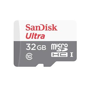 مموری 32 گیگ ساندیسک کلاس 10 رنگی فله Sandisk 32GB Ultra 533X microSDHC UHS-I Class 10 Memory Card + Adaptor