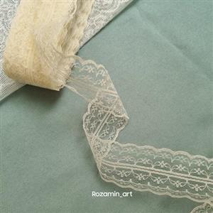 تور گیپور  دوطرفه دالبری عرض 4 نباتی یک متر