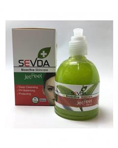 Sevda ماسک پیل اف چای سبز صورت مدل JET PEEL حجم 250 میلی لیتر سودا 