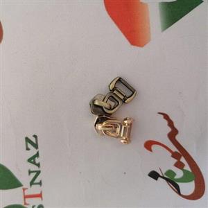 سر زیپ چرم خور  دندانه پلاستیکی و دندانه برنجی در چهار رنگ برنز، دودی، لایت و نقره ای