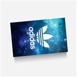 استیکر(برچسب) کارت عابر بانک-طرح آدیداس(Adidas)-کد15-سفارشی