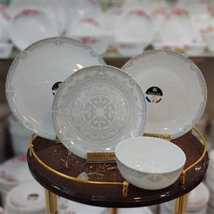 سرویس ارکوپال 6 نفره 26 پارچه گلدن اپال طرح دراگون