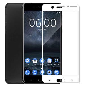 محافظ صفحه نمایش سون تمام صفحه مناسب برای گوشی نوکیا Nokia 6 Nokia 6 Full Caver Glass Screen Protector Seven