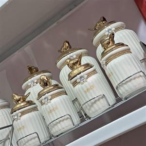 پاسماوری مدل گنجشکی  رنگ طلایی  کوره ای و ثابت  قابل شستوشو 7 پارچه همراه با استند فلزی رنگ ثابت