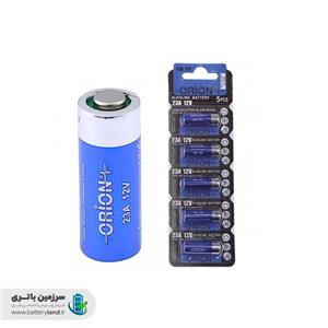 باتری ریموتی آلکالاین سایز A23 ظرفیت ۵۵ میلی آمپر ۱۲ ولت اوریون ORION