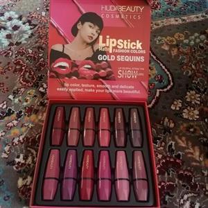 رژ لب جامد هدی بیوتی مات رنگ بندی اصل