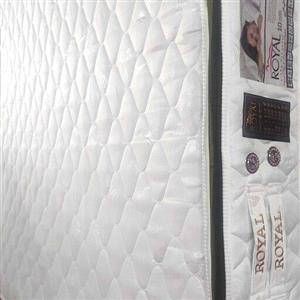تشک تخت رویال دو نفره سوپر طبی فنری پددار 3 سانت  10سال ضمانت مدل یونیک 120در200