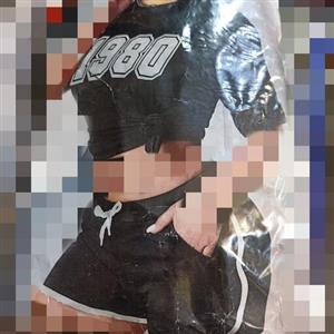 نیمتنه شورتک باشگاهی زنانه کراپ شلوارک زنانه راحتی فری سایز رنگ ژورنال