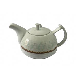 قوری چینی توس مدل کف پهن کد SM14