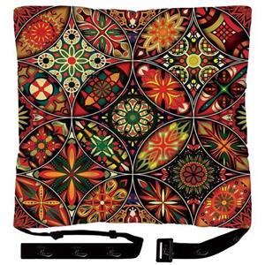 تشک صندلی مخمل رنس مدل M1-10543 سایز 38x38 سانتی متر