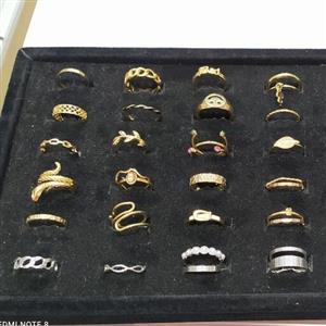 انگشتر رنگ ثابت استیل