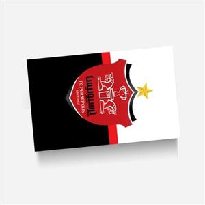 برچسب و استیکر استیکر(برچسب) کارت عابر بانک-طرح پرسپولیس-کد48-سفارشی 