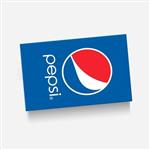 استیکر(برچسب) کارت عابر بانک-طرح پپسی(Pepsi)-کد98-سفارشی
