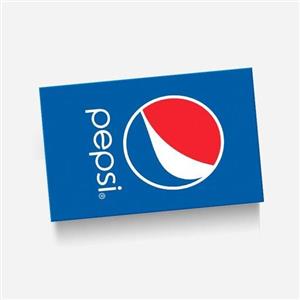 استیکر برچسب کارت عابر بانک طرح پپسی Pepsi کد98 سفارشی 