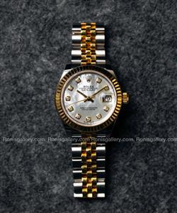 ساعت مچی زنانه برند رولکس دیت جاست