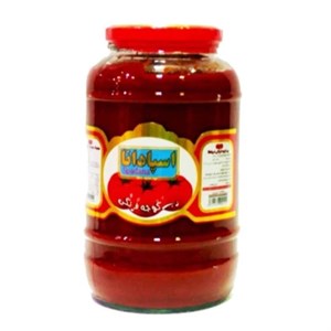 رب گوجه فرنگی غلیظ و طبیعی اسپادانا وزن 1500 گرم