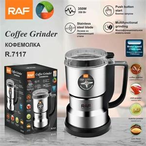 آسیاب قهوه و ادویه جات راف RAF مدل R.7117 تیغه فولاد ضد زنگ آسیاب چند منظوره 2023 در فروشگاه قشمی شاپ Qeshmishop