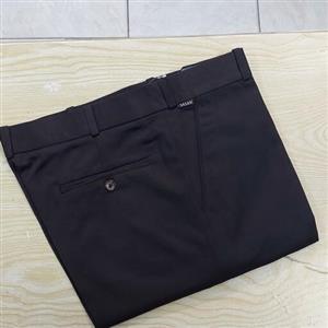 شلوار پارچه ای مردانه ایرانی قهوه ای سوخته سایز 44 تا 52