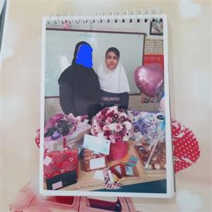 دفترچه یادداشت 40 برگ A6  باطرح جلد دلخواه