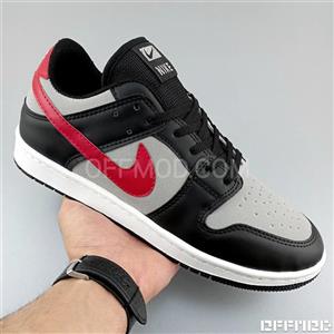 کفش جردن 1 مردانه  nike jordan 1 بدون ساق سایز 41 تا 44 ( کتونی جردن - نایک ایر جردن - کفش نایک جردن - جردن 1 )