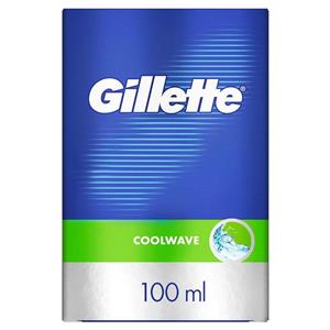 افترشیو ژیلت مدل COOL WAVE خنک کننده پوست حجم 100 میل