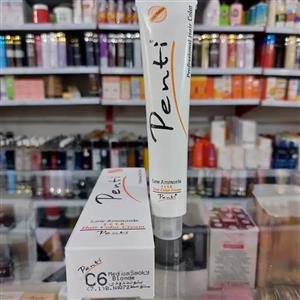 رنگ مو پنتی سری دودی شماره C6 حجم 100 میلی لیتر رنگ بلوند دودی متوسط
