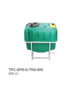 مخزن سمپاش ۶۰۰ لیتری پشت تراکتوری طبرستان