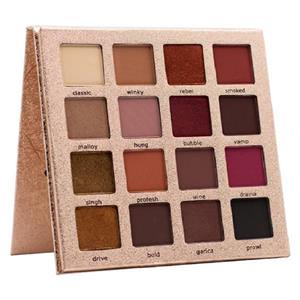 پالت سایه چشم 16 رنگ فیس سکرت مدل SHIMMER