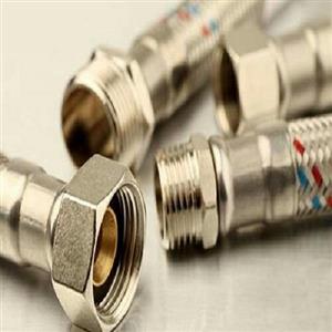 شلنگ حصیری بافت آلومینیومی 6 رشته با تراکم بالا دارای  و ضمانت تعویض سایز 1/2 طول 50 سانت – ارسال ریگان