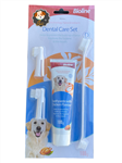 ست مسواک و خمیردندان سگ بایولاین با طعم مرغ ۱۰۰ گرمی ـ BIOLINE DENTAL CARE SET WITH CHICKEN FLAVOUR 100 GR