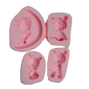 قالب سیلیکونی ست خرسی