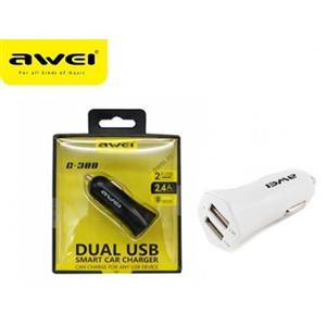 شارژر فندکی Awei C-300 Dual USB Car Charger