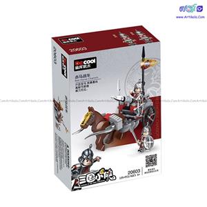 لگو red horse chariot مدل decool 20603