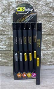 فندک قلمی مشکی و متالیک مدرن U4409