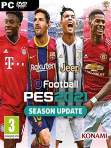 بازی فوتبال pes 2021 با اپدیت 2023 برای کامپیوتر